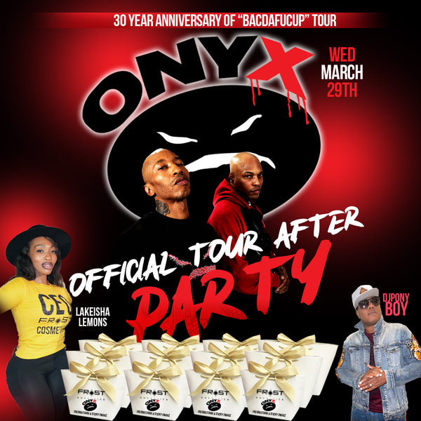  Frost Cosmetics partners with Fredro Starr and Sticky Fingaz known as "ONYX".