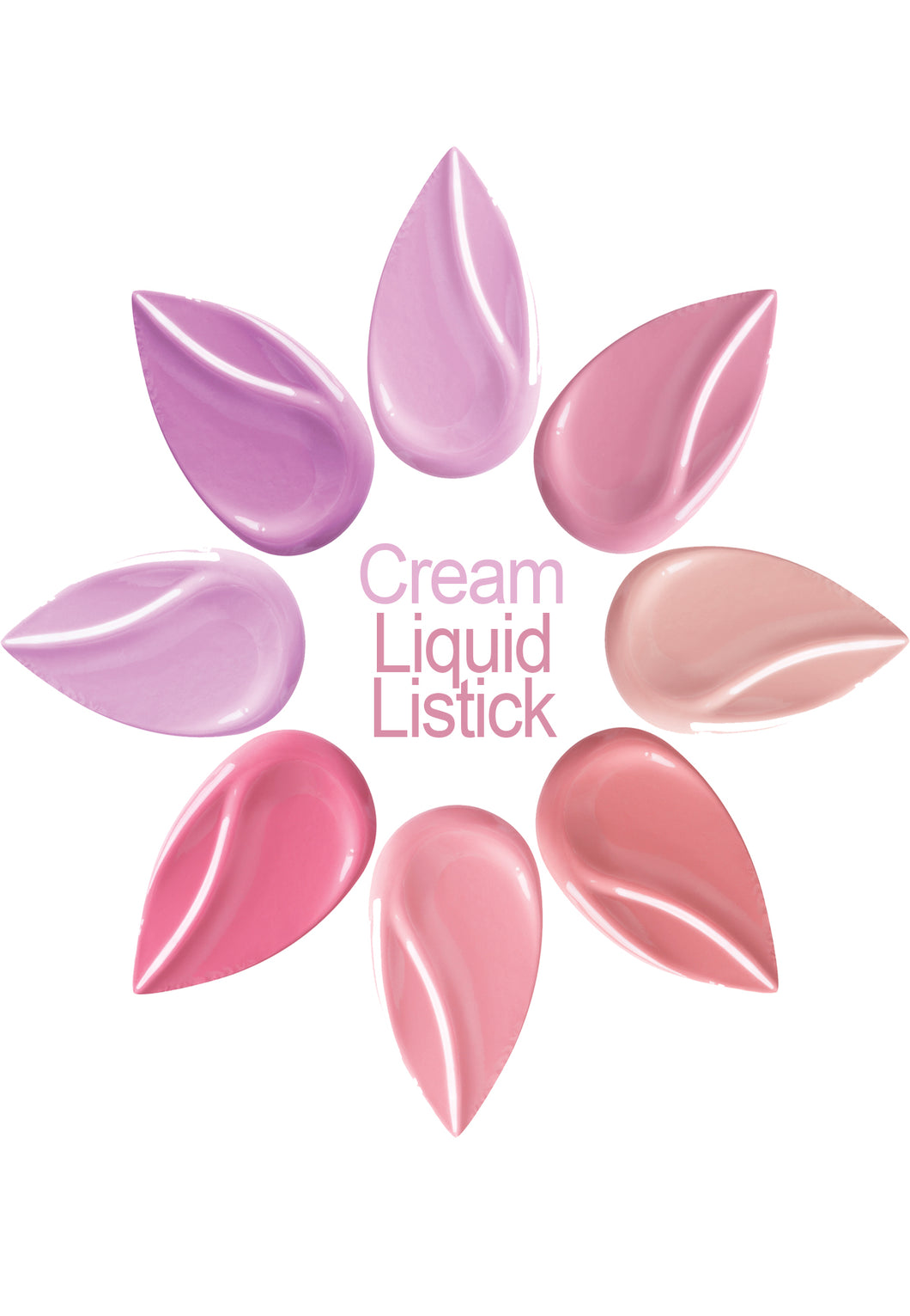 Cream Liquid Lipstick Samplers w/5 Colors